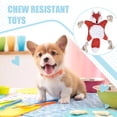 thumbnail image 3 of Maytalsory Non-toxic Plush Dog Toy Long-lasting And Easy To Clean Good Gift Durable Squeaky Dog Soft Toy fox 1Set, 3 of 6