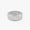 Silver, variant on Unisex Horn Thread Ring Electroplated Durable Alloy Jewelry For Everyday Wear Modern Accessory Everyday Styles