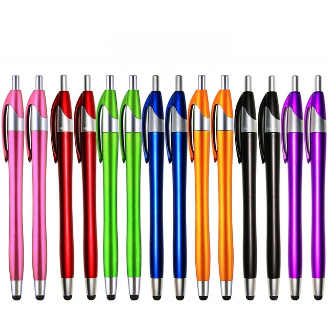 14 Pack Capacitive Touch Screen Stylus Pen for iPad iPhone Samsung Galaxy Tablets All Touch Screen Devices Universal