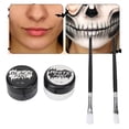 thumbnail image 1 of Cosplay Paint Kit, Blendable High Coverage Face Paint Kit Black White  for, 1 of 8