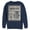 Navy Blue, variant on Men's Star Wars: The Mandalorian The Child Wanted Unknown Species Sweatshirt Navy Blue 2X Large