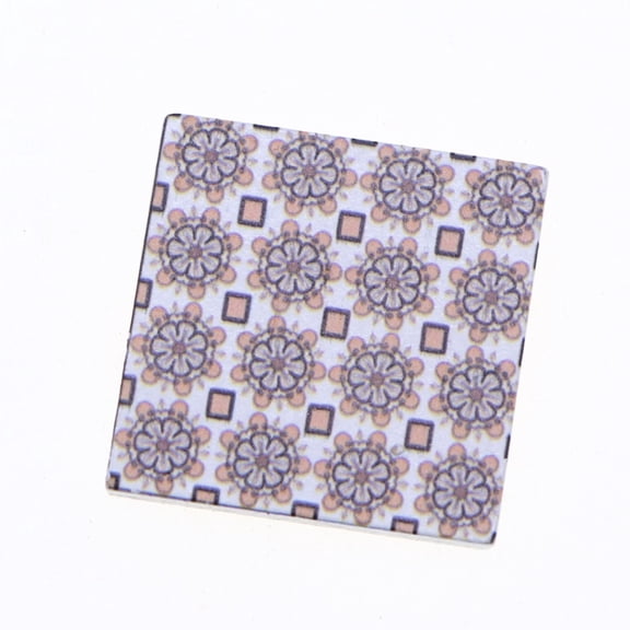 9pcs Miniature Double Side Floor Tiles for Realistic Doll House Scene Decoration Safe and Easy Assembly for Kids