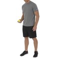 thumbnail image 3 of Athletic Works Men's and Big Men's Core Quick Dry Short Sleeve T-Shirt, up to Size 3XL, 3 of 7