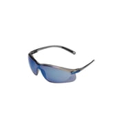 Safety Glasses, Half-Frame, Fog-Ban Anti-Fog Coating, Clear Frame, Clear Lens A705
