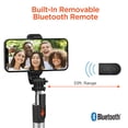 thumbnail image 3 of SnapShot Wireless Selfie Stick + Trípode Hypergear 15437, 3 of 4