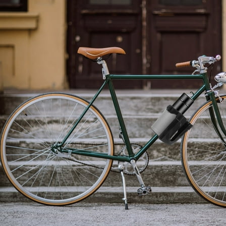 Worgeous Universal Cup Holder For Bicycle Bike Coffee Cup Holder Abs Material 1Pack