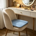 thumbnail image 6 of Flax Linen Horseshoe Chair Cushion Seat Pad With Straps Non Slip Dining Chair Cushion, Ergonomic Comfort Durable Support Design, for Dining Chair Office Chair Kitchen Home Use, 6 of 6