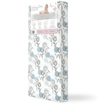 Dream on Me Joyful Blooms Breathable Crib & Toddler Foam Mattress