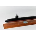 thumbnail image 2 of USS Key West (SSN-722) Submarine Model, Navy, Scale Model, Mahogany, 20 inch, LA Class, 2 of 5