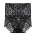 thumbnail image 3 of Paiwinds Lightweight Breathable Mesh Women's Pants Lace Design Comfortable Crotch Ladies Underwear Panties 4 Pack Alluring Style (M-3XL), 3 of 3