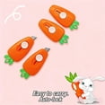 thumbnail image 6 of 10Pcs Mini Art Knife, Yrmaups Mini Art Knife for Paper Cutting, Carrot Shaped Cutter for Craft DIY, Portable Small Utility Knife for Office, Cute Carrot Knife for Opening Packages, Compact Craft, 6 of 8