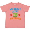 thumbnail image 3 of Inktastic My Great Aunt is Awesome Boys or Girls Toddler T-Shirt, 3 of 5