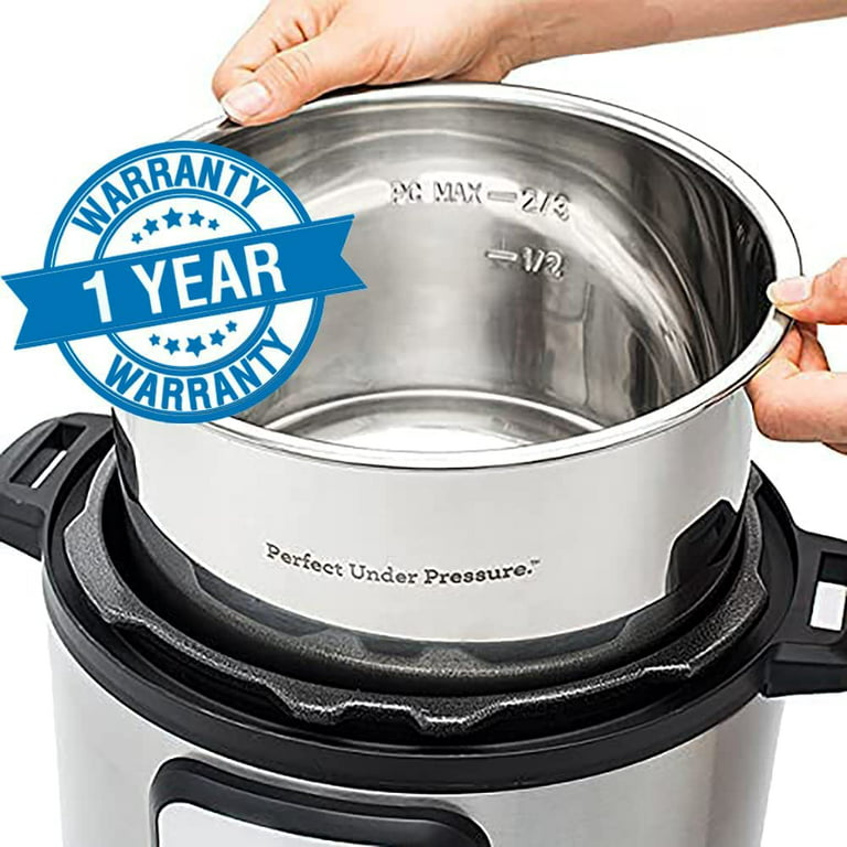 Yedi Houseware Inner Pot for Pressure Cookers, Instant Pot - 8 Quart 