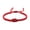 Red, variant on Concentric Knot Braided Bracelets for Men Women Handmade Rope String Adjustment