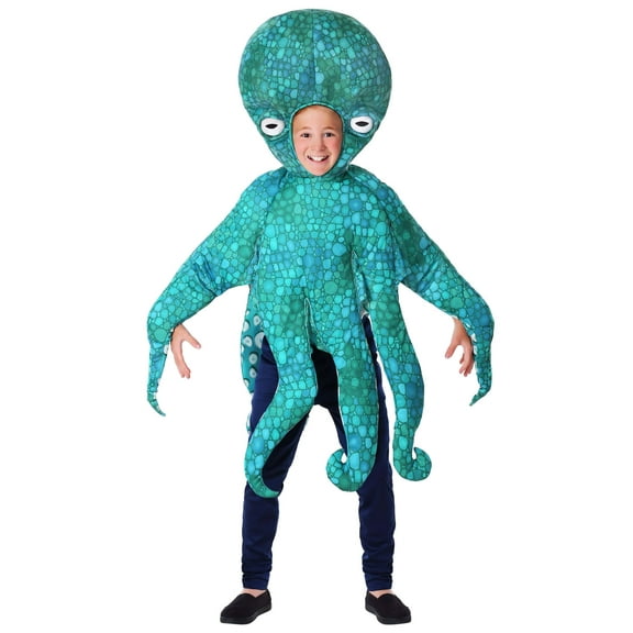 Child Blue Octopus Costume