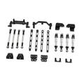 thumbnail image 1 of Accesorio de varilla de eje para coche RC, actualización de aleación de aluminio, fácil de instalar, pieza de coche RC para camiones modificados MN82T negro, 1 of 8