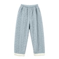 thumbnail image 5 of Womens Plush Thicken Pajamas 2PC Set Fluffy Soft Winter LoungewearWarm Sleepwear with Pockets, Long Sleev, 5 of 8