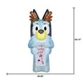 thumbnail image 3 of New Christmas Airblown Inflatables Yard Decoration Bluey with Wish List Bluey, 5.5 ft, 3 of 6
