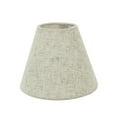 thumbnail image 3 of Aspen Creative Corporation 6'' Linen Empire Candelabra Shade (Set of 9), 3 of 7