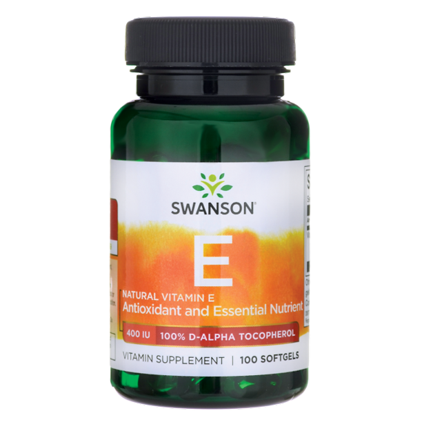 Swanson Vitamin E Natural 400 Iu 100 Sgels