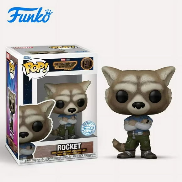 Funko POP Marvel Guardians of the Galaxy Vol. 3 Rocket Raccoon Limited #1211 Vinyl Figure Dolls Action Figure Toys