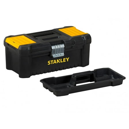 Stanley Hand Tools Basic Toolbox With Organiser Top