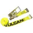 thumbnail image 2 of VULCAN Ratchet Strap - Flat Hooks - 3 inch x 20 foot - Classic Yellow - 5000 Lbs SWL, 2 of 6