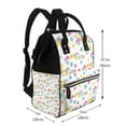 thumbnail image 2 of Kdxio Baby Diaper Backpack,Multi-Function Travel Backpack Nappy Bags,Nursing Bag, Fashion Mummy,Roomy Waterproof for Baby Care(Happy Easter), 2 of 6