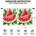 thumbnail image 2 of Blackout Kids Curtains,Summer Watermelon Childrens Insulated Curtains Set Of 2,Bedroom Essentials,Toddler Room Decor 52x63in(132x160cm), 2 of 4