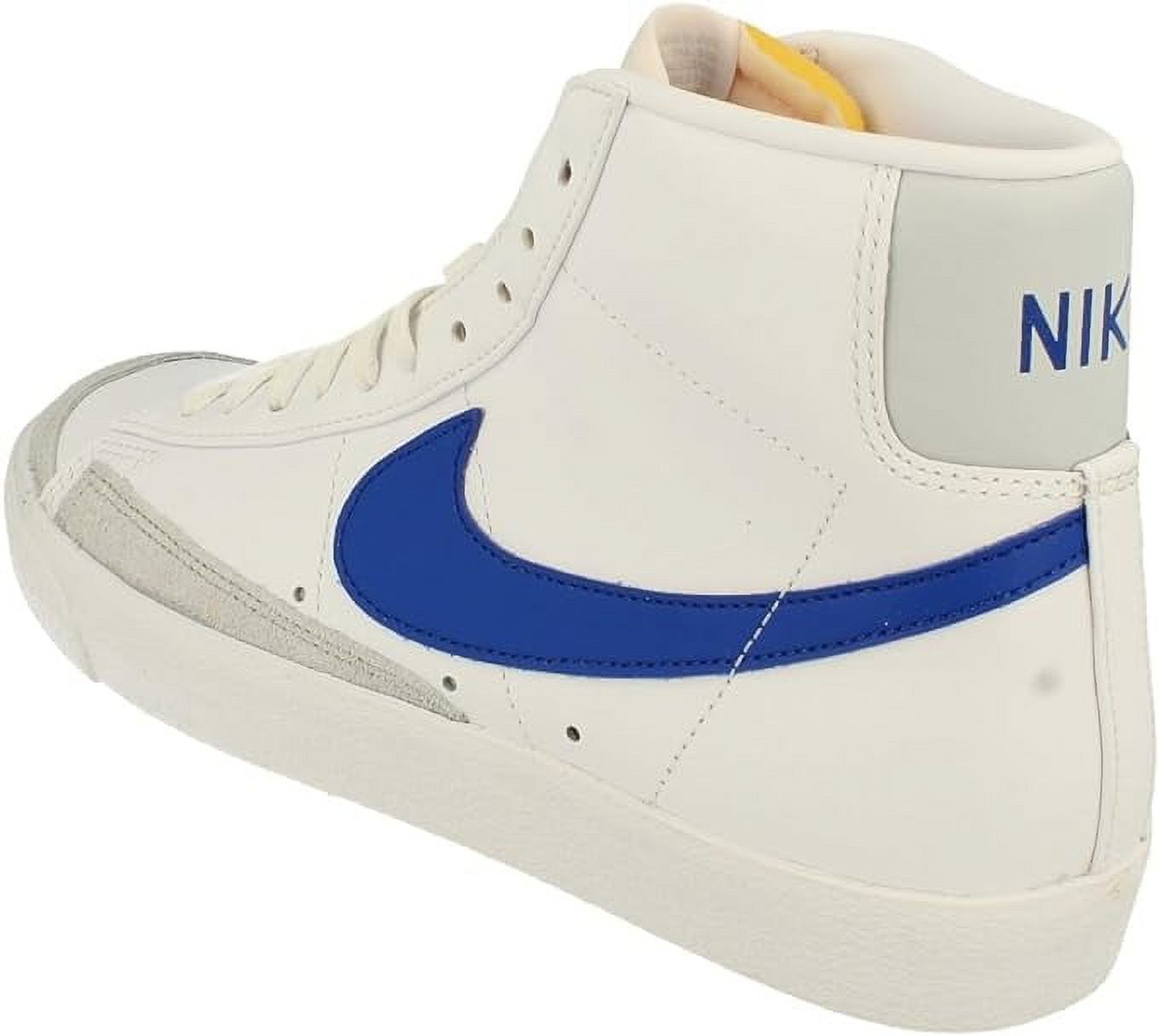 Nike Blazer Mid AB TZ White Royal Blue Mens Athletic Sneaker Nike Blazer  main image 4