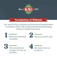 thumbnail image 5 of KAL Sure Stevia Extract Zero Calorie Sweetener, Low Carb, Plant Based Liquid Stevia Drops, Great Taste, Zero Sugar, Low Glycemic & Perfect for a Keto Diet, 60-Day Guarantee, Approx. 1555 Servings, 8oz, 5 of 6