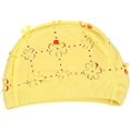 thumbnail image 1 of Ear Protection Adult Swimming Cap The Flowers Polyester Hair Cap Baby23X15X1CMyellow, 1 of 5