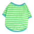 thumbnail image 2 of Dog Striped T Shirt Dog Shirt Pet Apparel For Small To Medium Dogs Puppy, 2 of 9
