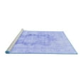 thumbnail image 2 of Ahgly Company Machine Washable Indoor Rectangle Persian Blue Traditional Area Rugs, 6' x 9', 2 of 4