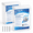 clear, white-2, variant on White 4-Pack Wall Mount Brochure Holder 8.5 x 11 Inch Outdoor Literature Display Rack