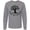 AC-Heather Grey, variant on Inktastic Save the Planet Tree Design with Green Leaves Long Sleeve T-Shirt