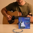 thumbnail image 4 of Xiangxiang Cordes de Guitare Acoustique Cordes de Guitare Cordes de Guitare Électrique Cordes de Guitare Plates Acoustiques G-String Cordes de Guitare Slinky Régulières Articles de Guitare Électrique, 4 of 4