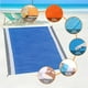 thumbnail image 3 of Manta de playa impermeable a prueba de arena, grande, suave y duradera, libre de arena, liviana y portátil, 3 of 5
