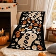 thumbnail image 4 of OCCOA Halloween Flannel Throw Blanket Festive Printed Decorative Blanket for Sofa Couch Bed Versatile Home Decoration for Bedroom Living Room Holiday Decor Gift, A, 4 of 6