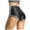 Black #729, variant on Bovemsi Women's Tummy Control Biker Shorts satin smooth high waist slim white edge running Home Workout Athletic Leggings