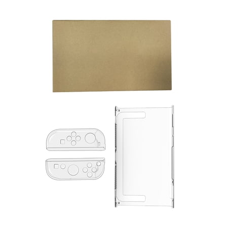 Clear Hard Protective Cover Strong Scratch Resistant Lightweight Case Shockproof Clear Shell for Consoles 2