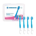 thumbnail image 2 of Sales Today Clearance! 5-in-1 Disposable Mini Toothbrush Set, Toothpaste, Floss Pick, Tongue Scraper, Portable Oral Care Kit for Travel, Office, and Work, Mixed Flavors (10PCS), 2 of 6