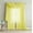 Yellow, variant on 3 Piece Sheer Window Curtain Set - 2 Sheer Curtain + Scarf - Over 20 Colors!