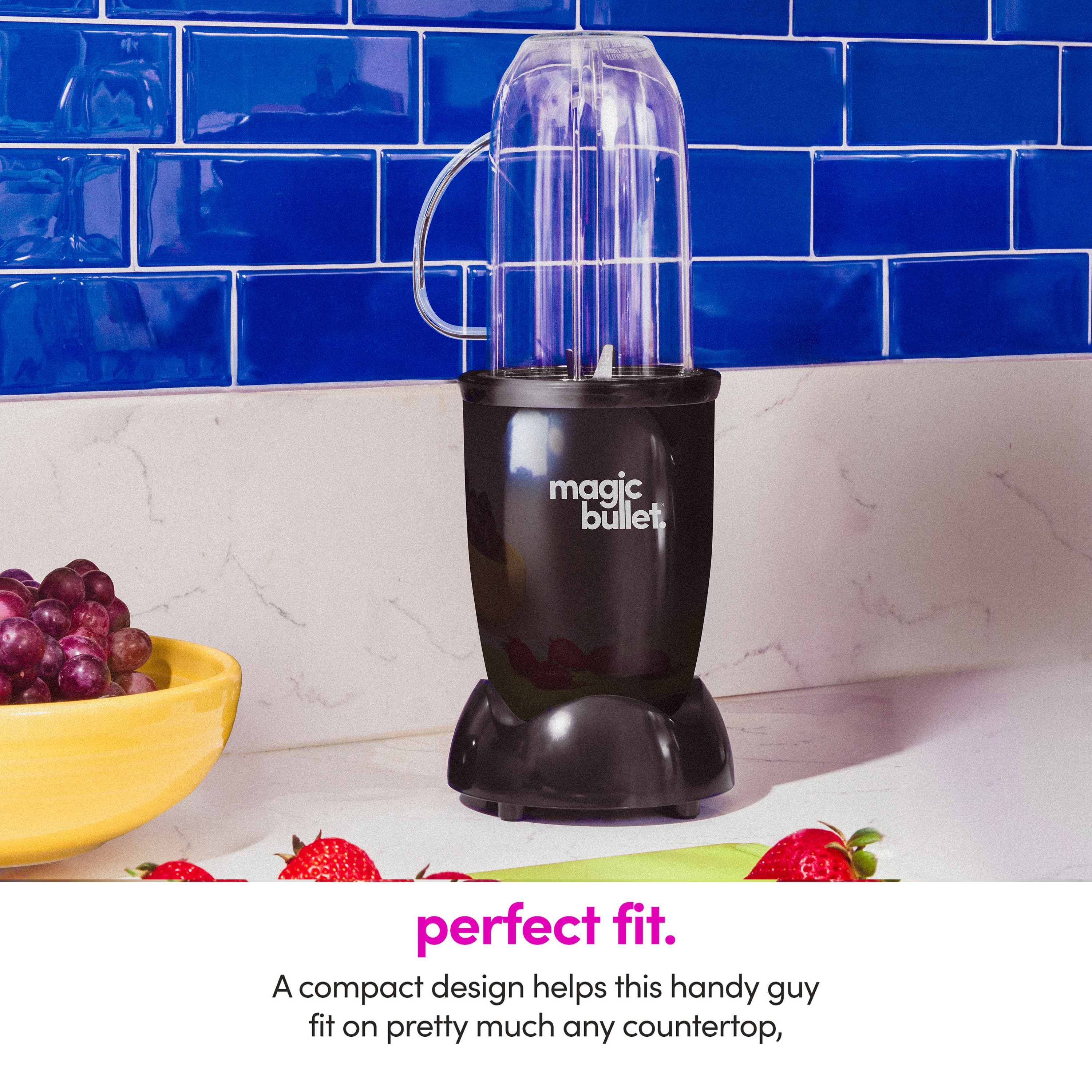 Magic Bullet 4-Piece Personal Blender, Black photo 4
