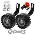 thumbnail image 4 of Training Wheels for Bike 12 Inch Children Bike Auxiliary Wheels for Learning to Ride Kids Black Metal Balance Stabilizer 1 Set, 4 of 5