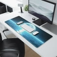 thumbnail image 3 of Immersive Gaming Experience with Moon Ocean Large Mouse Pad - XXL 31.5x11.8 Inch Desk Mat, Non-Slip Base, Stitched Edges for Computer, Office, Keyboard, Laptop, 3 of 7