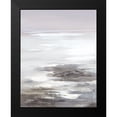 thumbnail image 2 of Lera 12x14 Black Modern Framed Museum Art Print Titled - Neutral Seascape II, 2 of 5