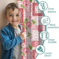thumbnail image 3 of Pioneer Flower Floral Print Pattern Teens Curtains,Teens Insulated Curtains Set Of 2,Bedroom Essentials,Toddler Room Decor 52"x63", 3 of 5
