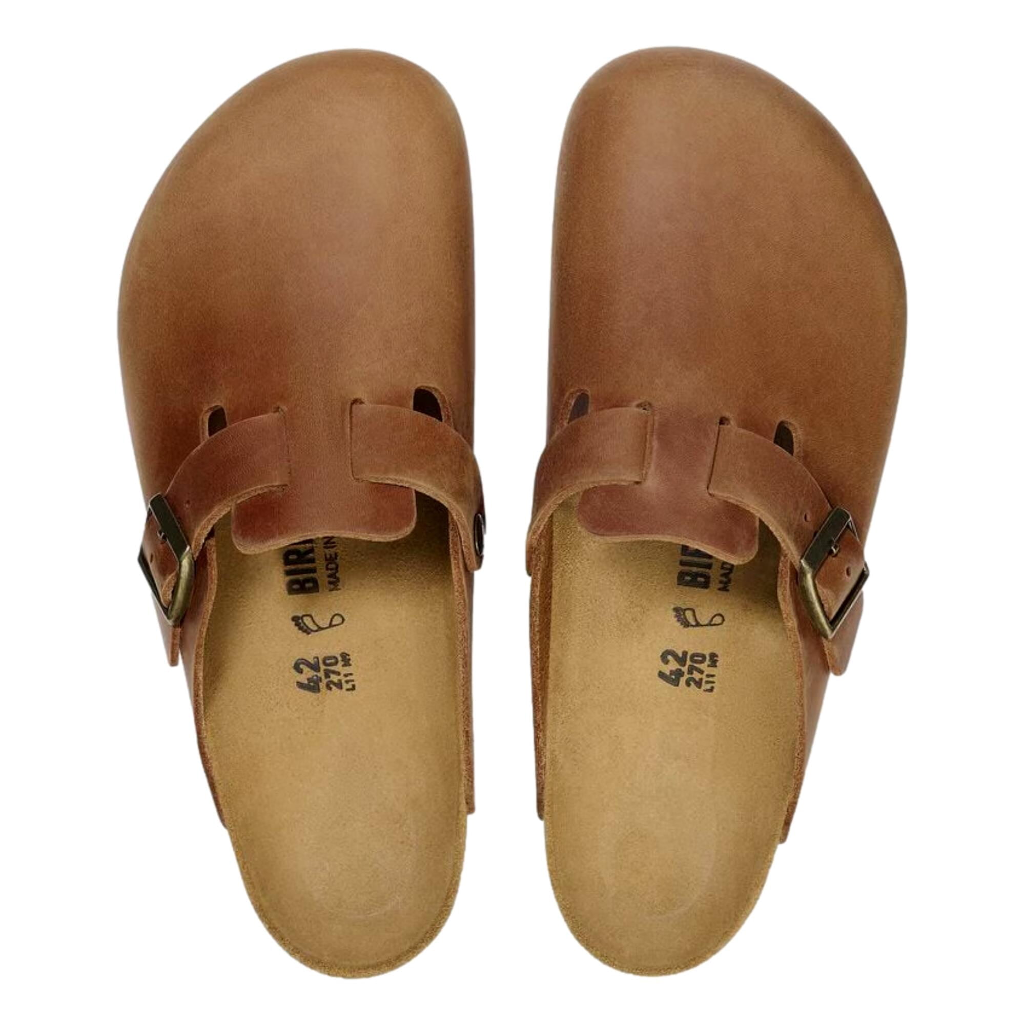 Birkenstock Boston BS Cognac  1028310 Women's Size 10