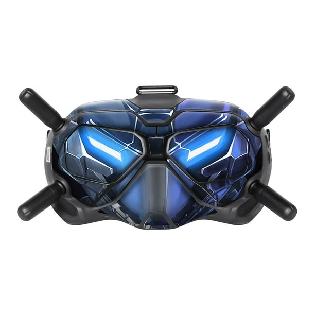 Sunnylife Drone Goggle Pegatina Anti-Scratch Anti-Collision Quadcopter Glasses PVC Decal Decor Protector Reemplazo para DJI FPV Tipo 1 Inevent EL006188-01B